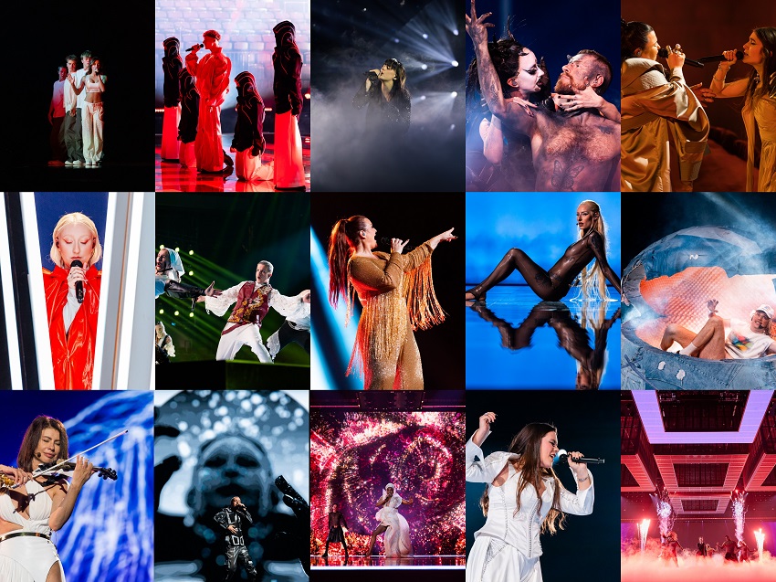 VIDEOS: The competing performances at semi-final 1 of Eurovision 2024